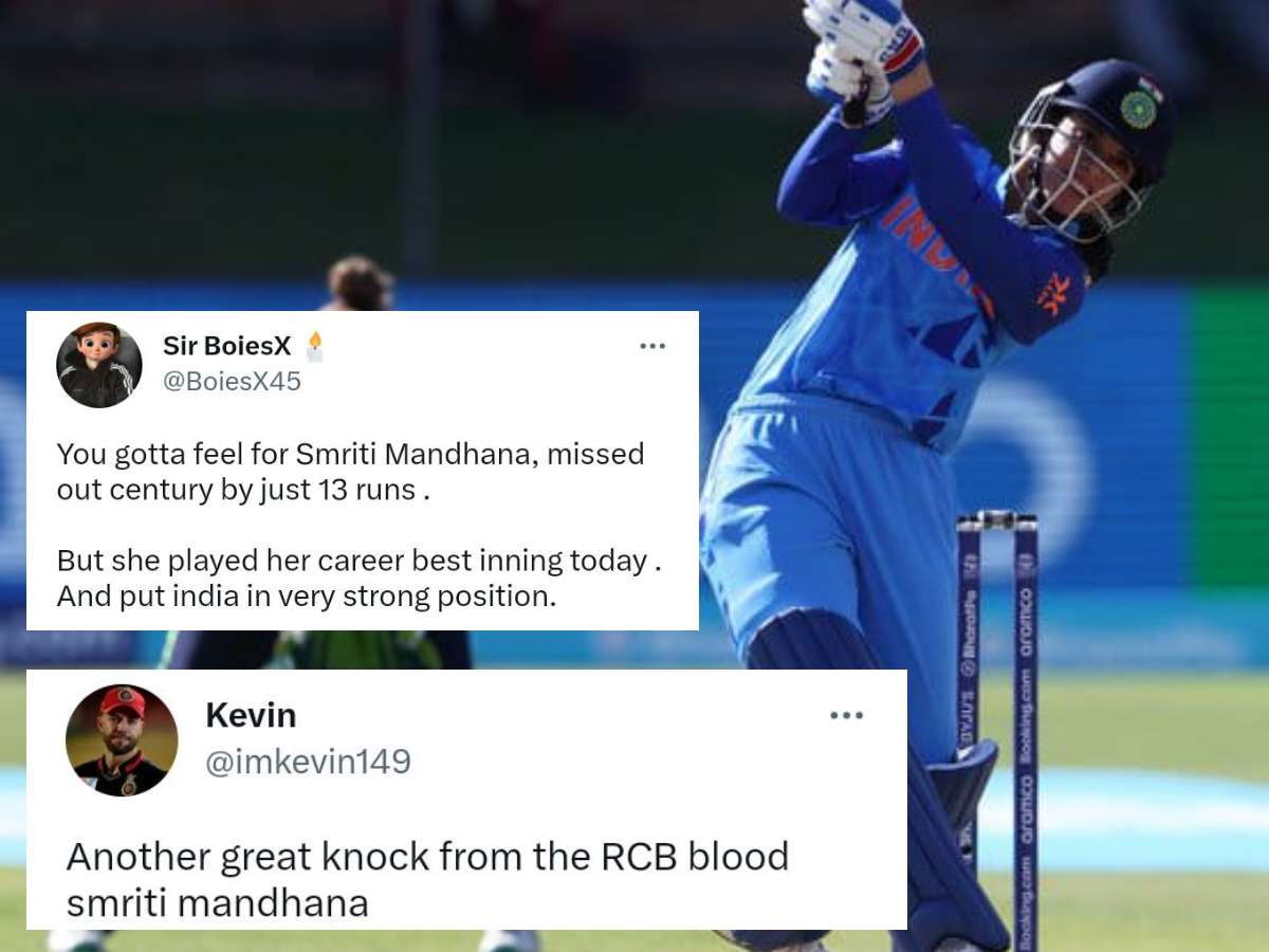 “One woman show!”- Twitter erupts as Smriti Mandhana makes mockery of Irish bowlers with her scintillating knock