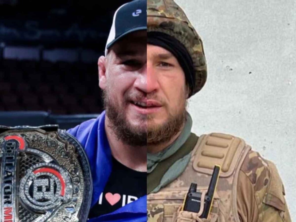 Ukraine-Russia war combatant returns to defend his MMA belt 1 Yaroslav Amosov