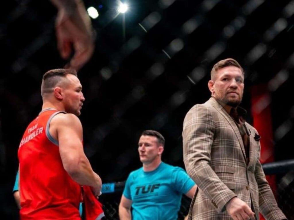 Conor McGregor and Michael Chandler