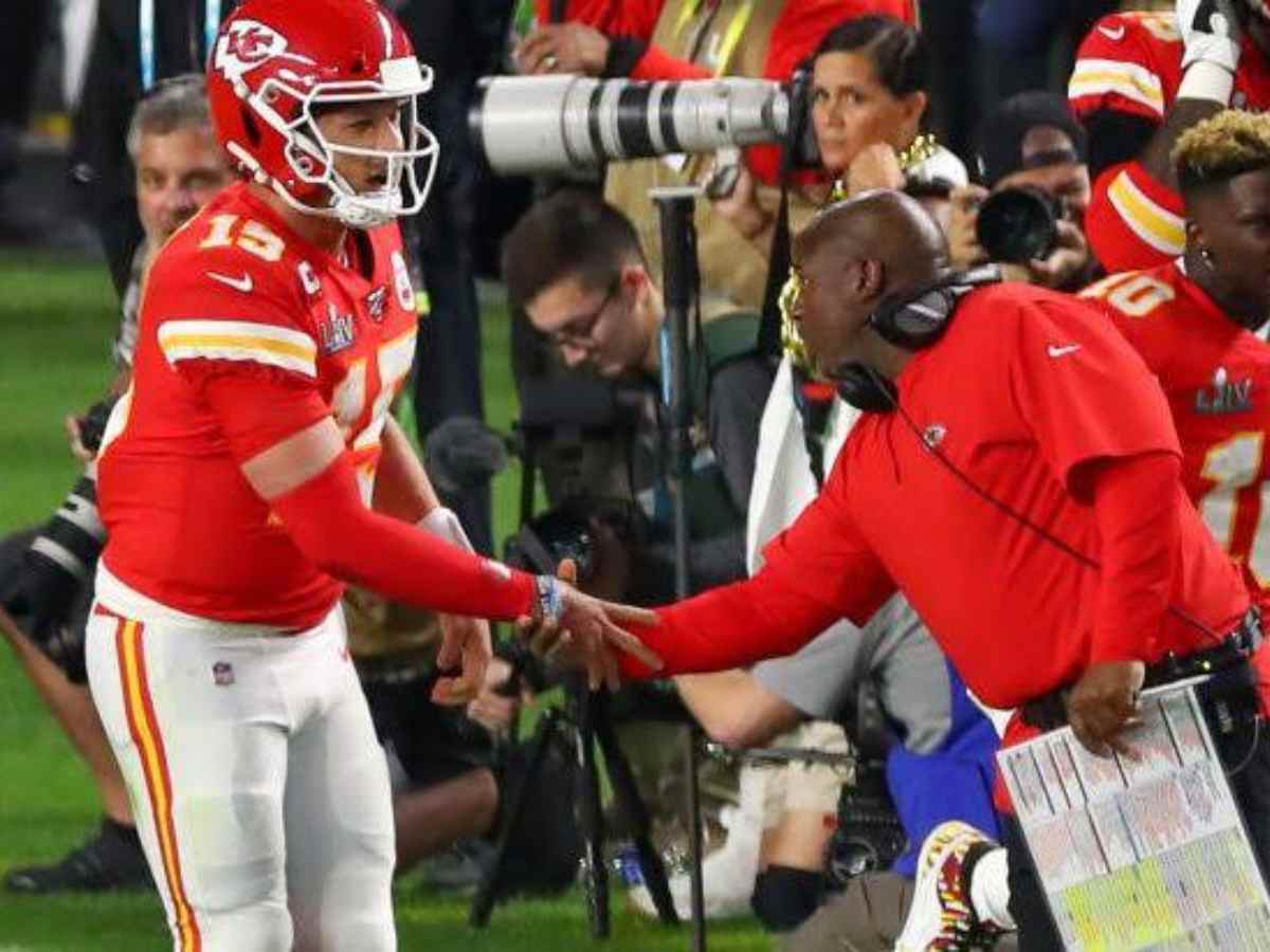 “One of the greatest coaches,” Patrick Mahomes defends ex-Chiefs OC Eric Bieniemy after heavy criticism from LeSean McCoy