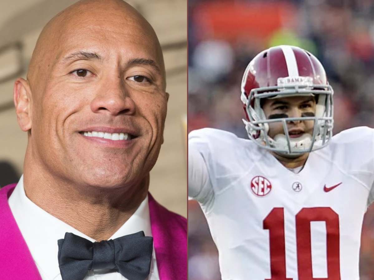 “It means helluva lot to me,” Dwayne ‘Rock’ Johnson heaps praise on A.J. McCarron for choosing XFL over the NFL