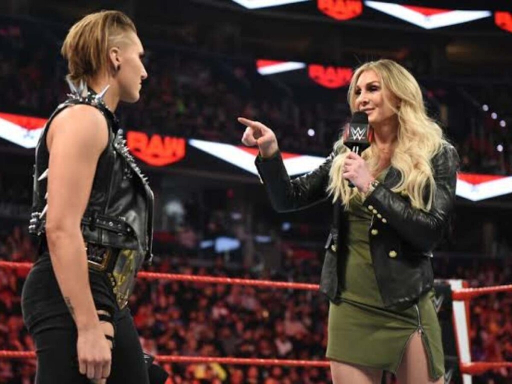 Rhea Ripley and Charlotte Flair (Image Credits: Media Referee)