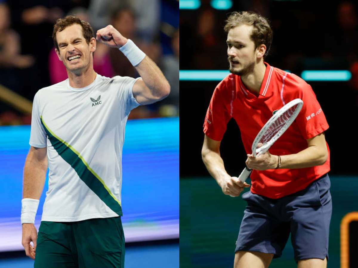 WATCH: Andy Murray wins an almost lost point against Daniil Medvedev in the Doha Open finals