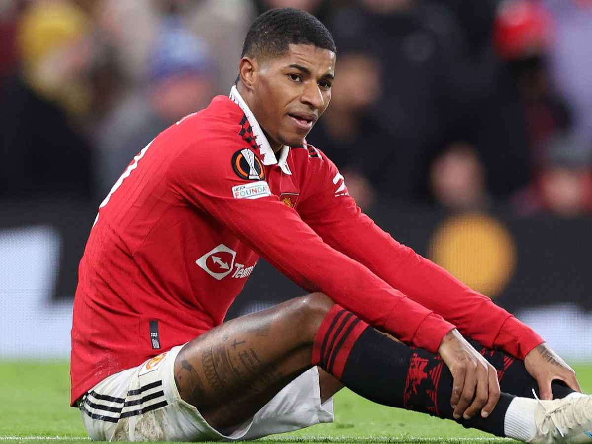 Is Marcus Rashford playing in the Carabao Cup final between Manchester United and Newcastle United?