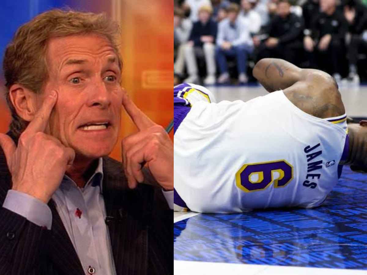 “If this was Jordan you would say he was built different,” Skip Bayless torched on social media for questioning LeBron James’ injury