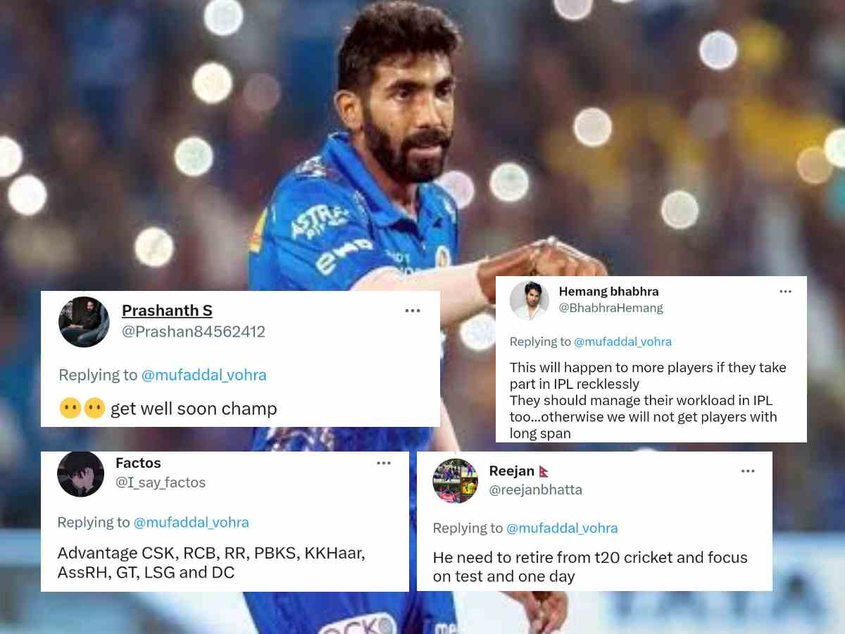 “Get well soon champ”- Twitter reacts as Jasprit Bumrah ruled out of IPL 2023, likely to undergo back surgery