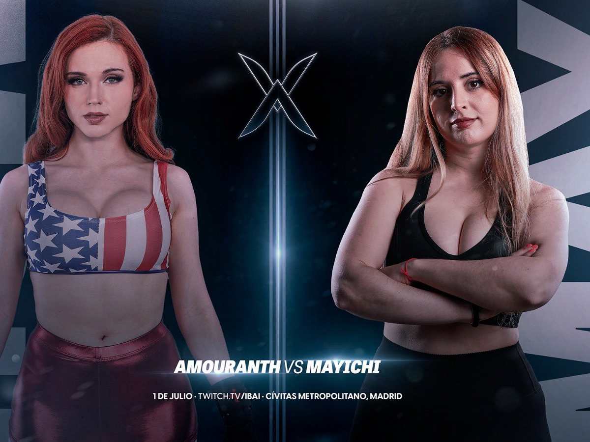 “Putting all my money on you,” Fans react as Amouranth gears up to enter the boxing ring at Ibai’s event