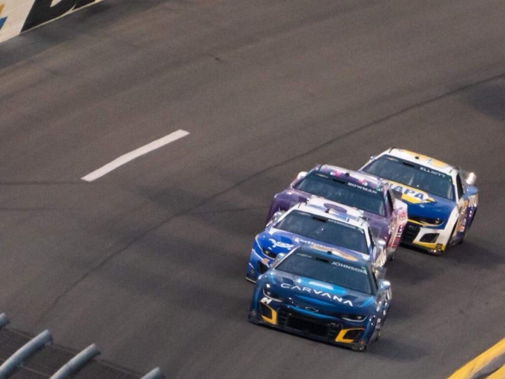 Daytona 500 practice session (Credits: @NASCAR)