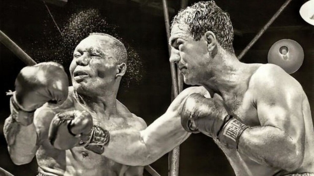 Jersey Joe Wolcott vs Rocky Marciano (Image Courtesy: Quora)