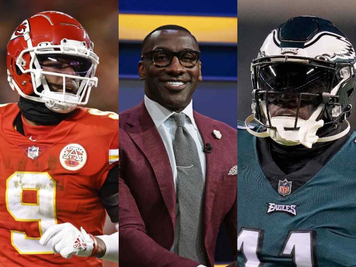 “Has the right to gloat,” Shannon Sharpe SIDES with JuJu Smith-Schuster on the Eagles-Chiefs Twitter beef over the controversial Super Bowl penalty