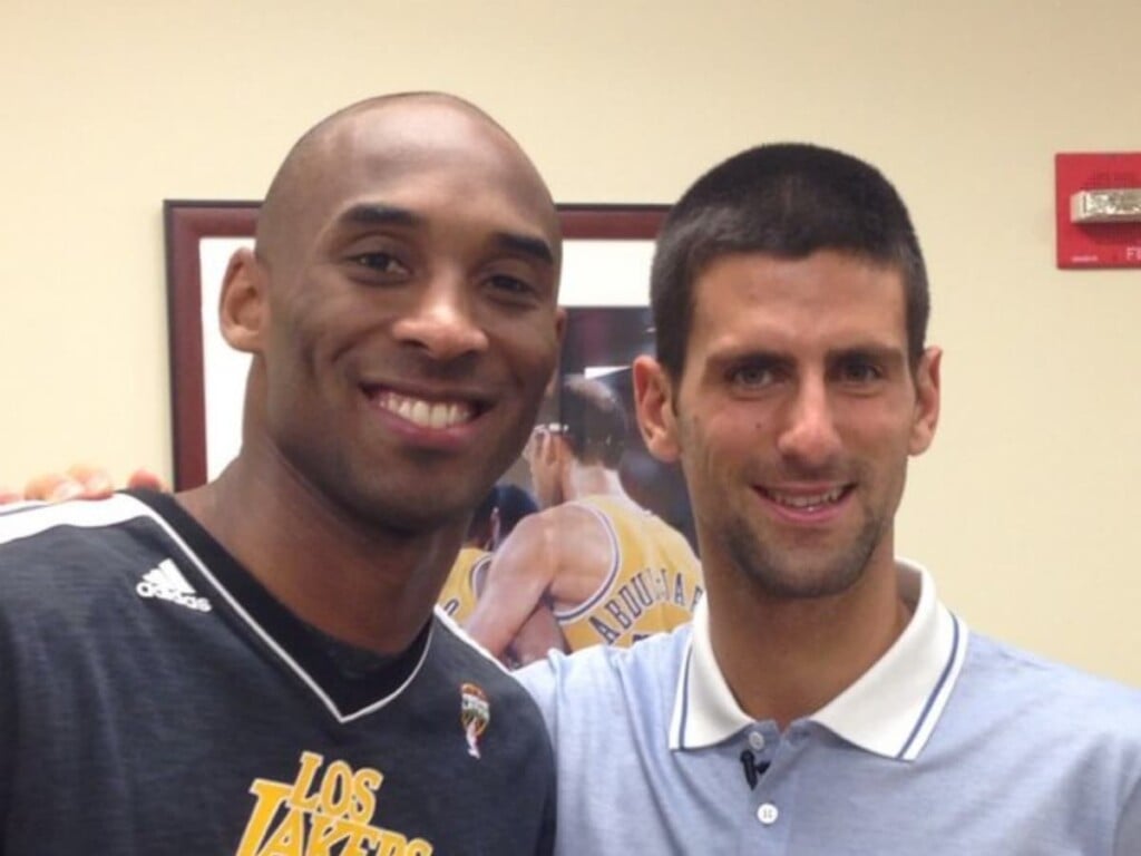 Kobe Bryant and Novak Djokovic