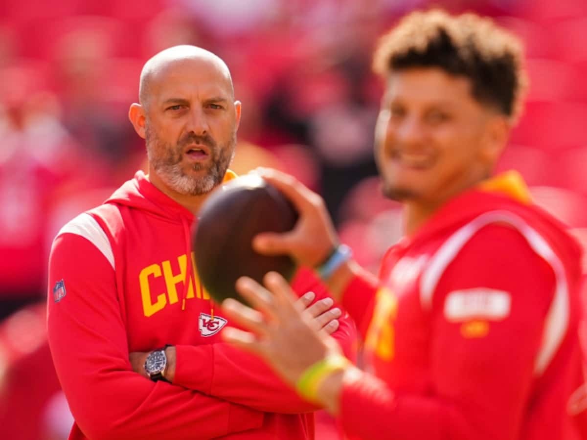 “Chiefs downfall begins” – Social media collectively BASHES Matt Nagy after he got promoted to become the Chiefs’ new offensive coordinator