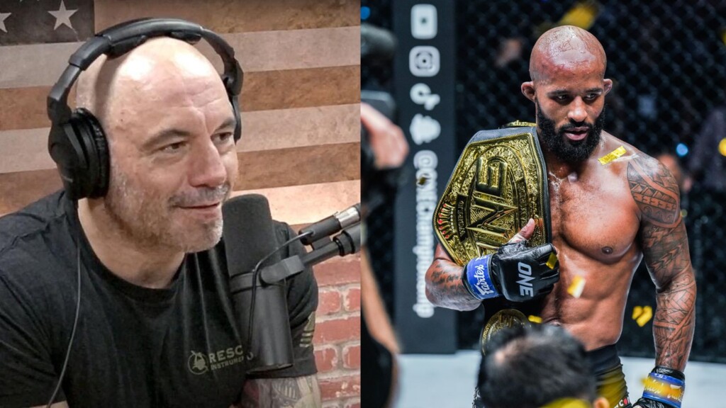 Joe Rogan and Demetrious Johnson (Image Courtesy Forbes / One Championship)