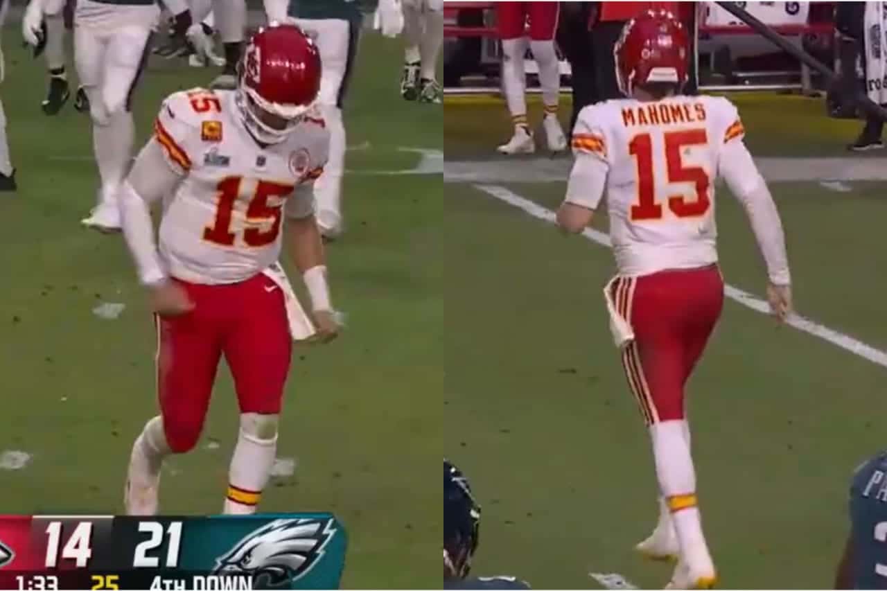 WATCH: “Game is over”- Chiefs fans are in SHAMBLES as their star QB Patrick Mahomes limps off the field after reaggravating the ankle injury