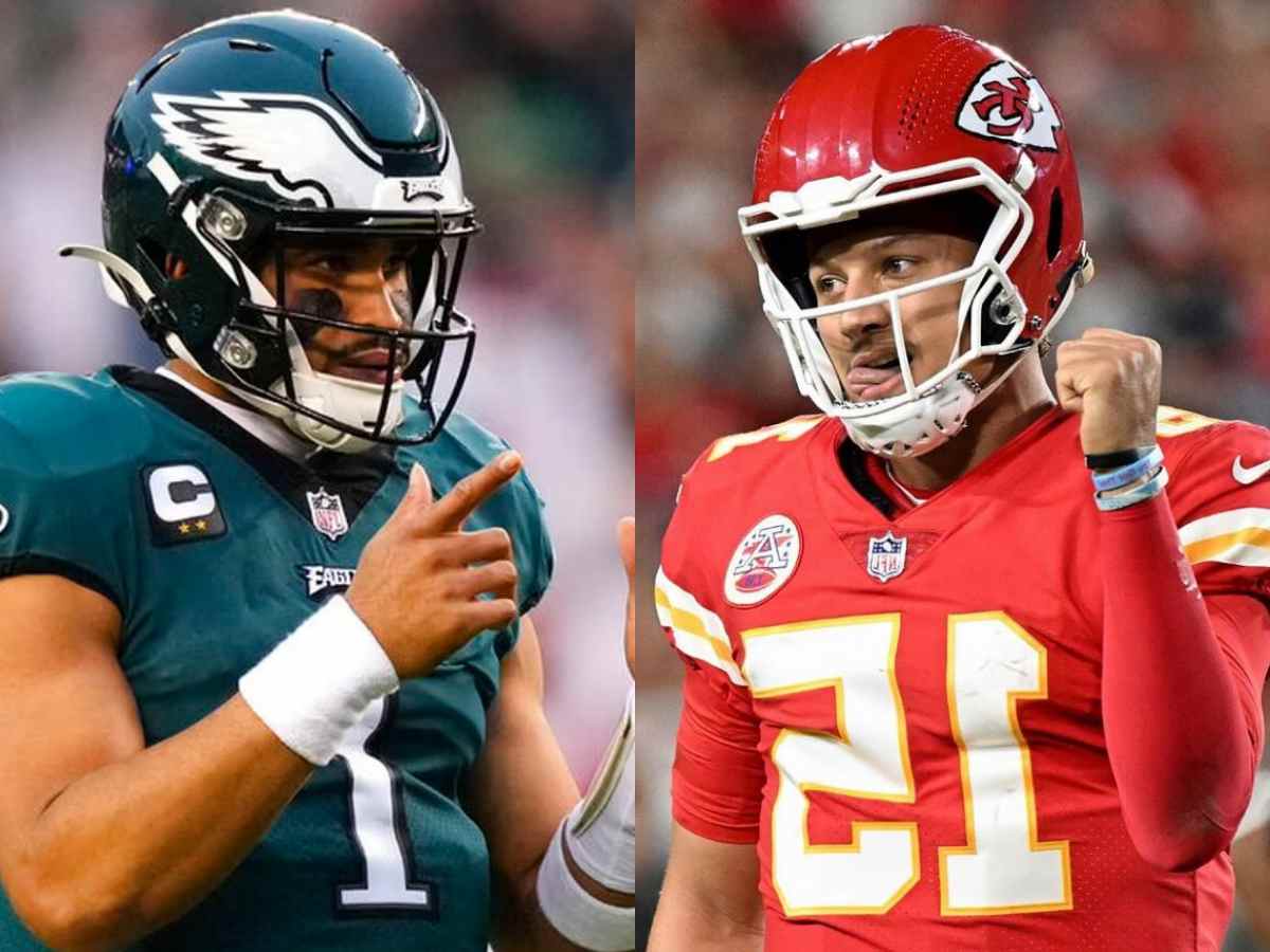 Patrick Mahomes and Jalen Hurts CREDIT their success to their fathers ahead of their ‘historic’ All-Black QB Super Bowl game