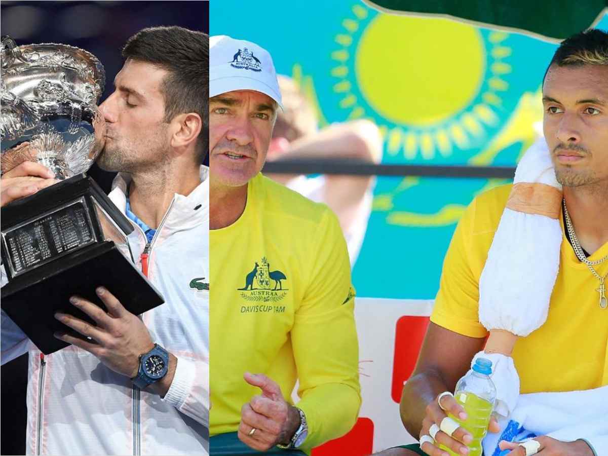 Wally Masur names Nick Kyrgios as the one who can stop World No.1 Novak Djokovic from winning more Majors