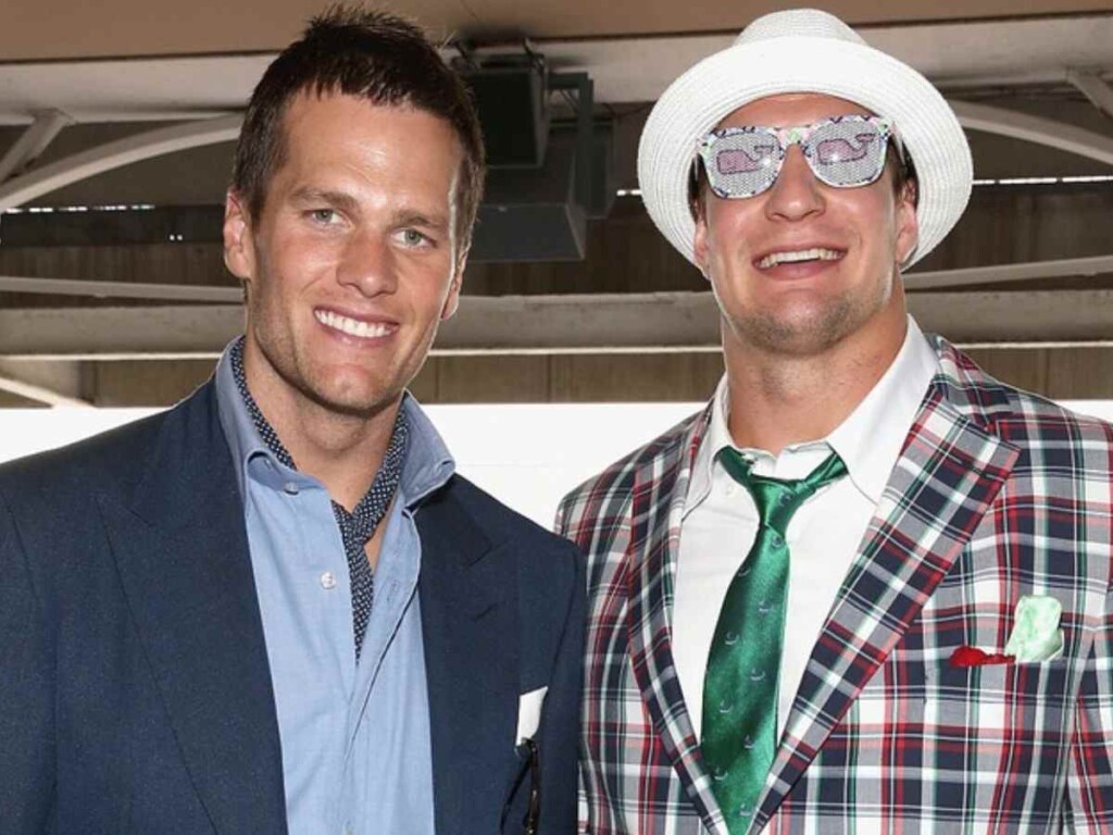 Tom Brady Rob Gronkowski 