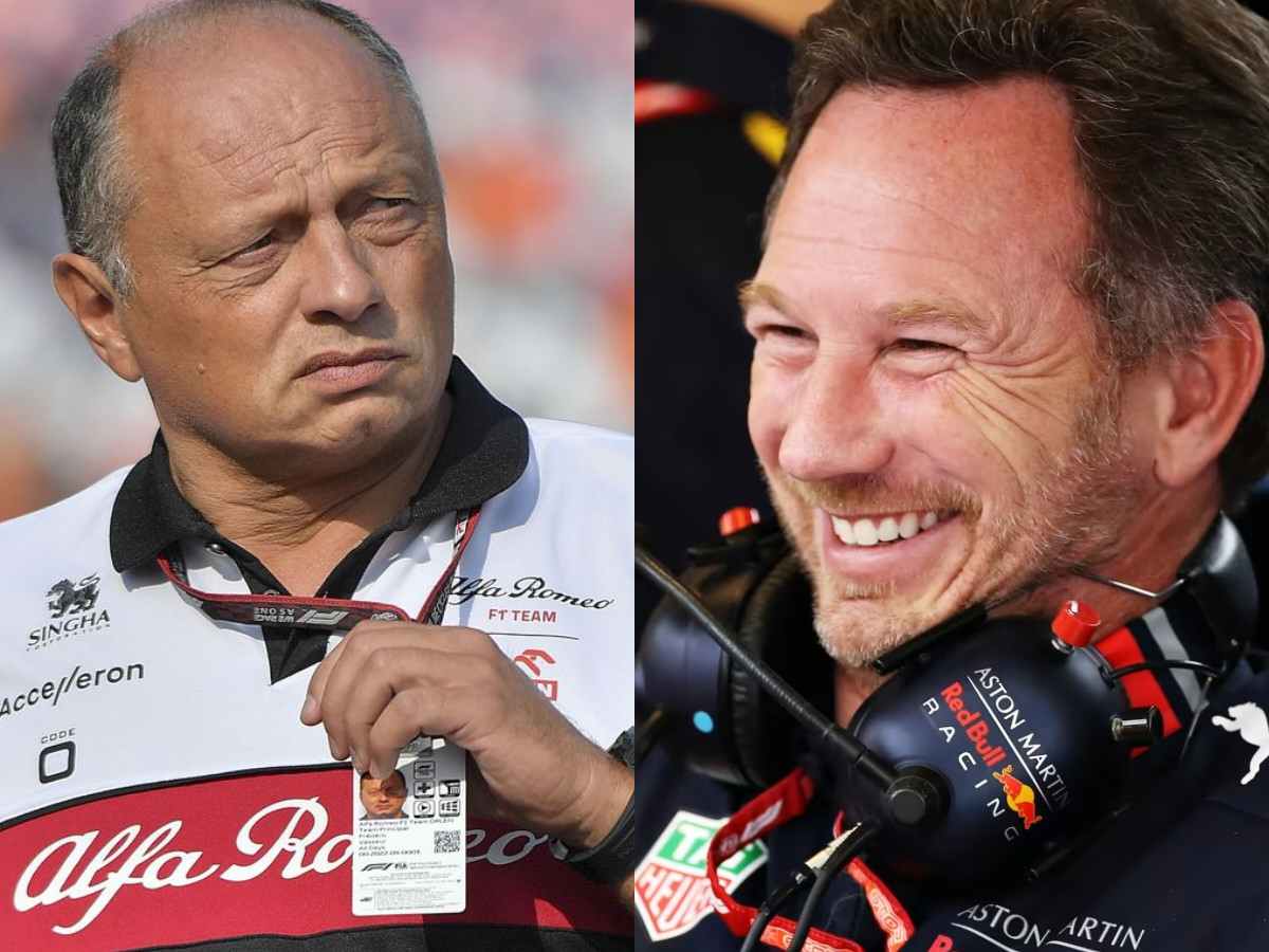 Christian Horner quips about new Ferrari boss Frederic Vasseur