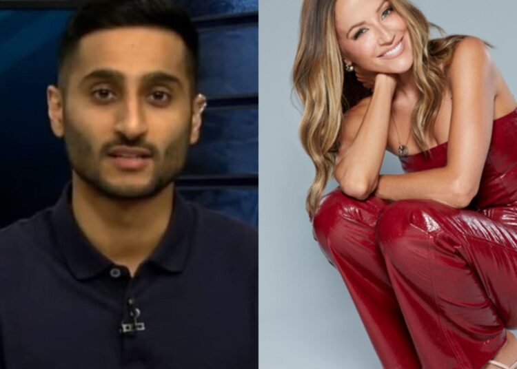 Shams Charania and Kay Adams