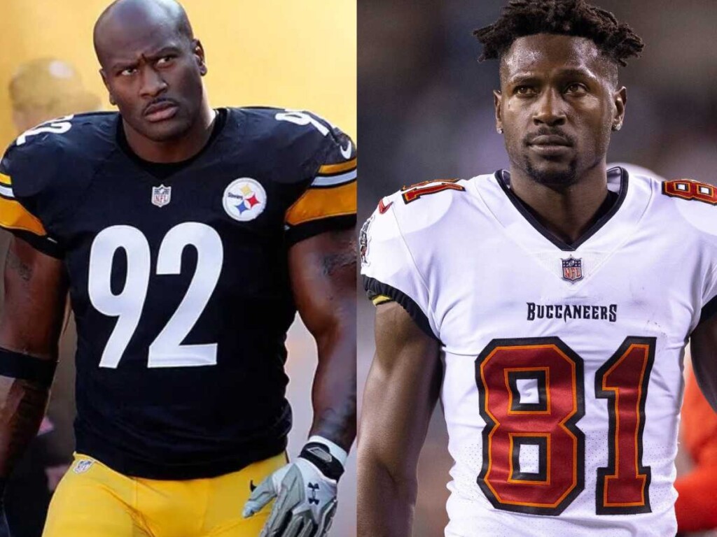 James Harrison responds to Antonio Brown's accusations related to