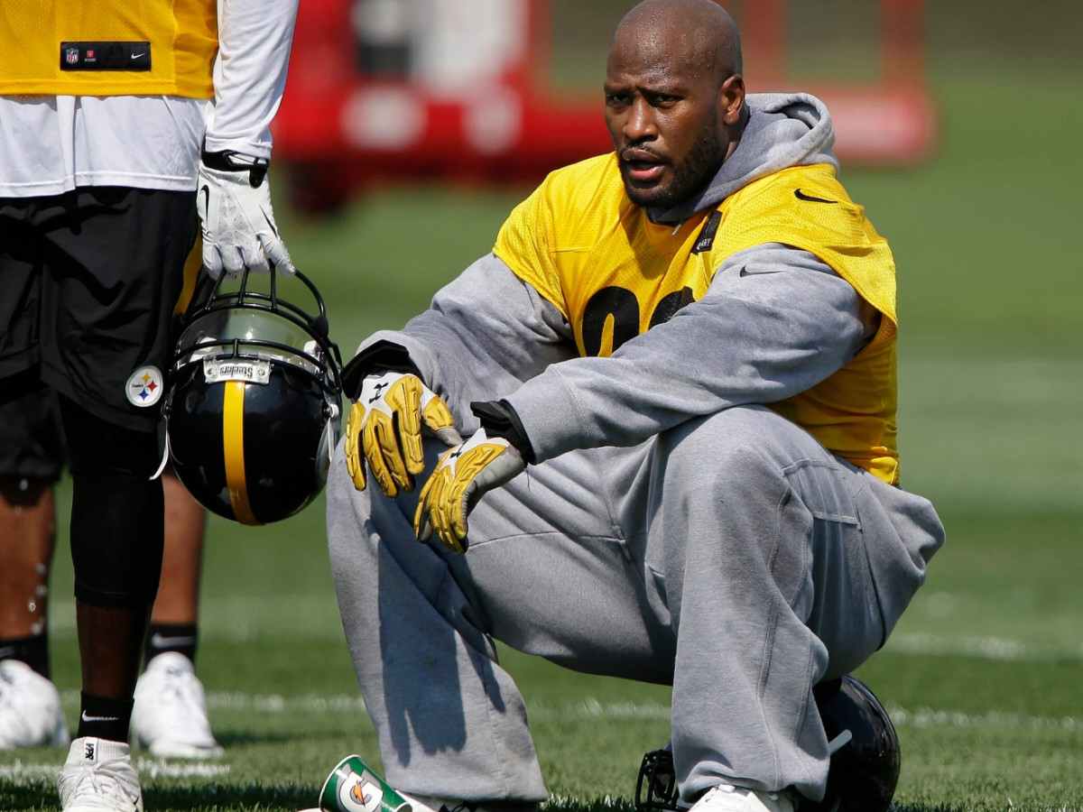 James Harrison reacts to BIZARRE Antonio Brown CTE accusations with a hilarious ‘Idris Elba’ meme on Twitter