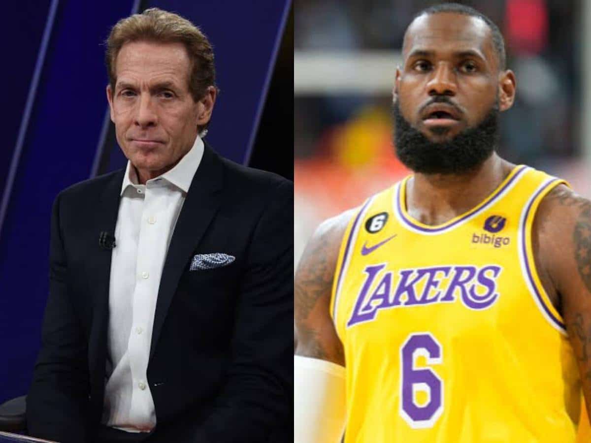 “I’m embarrassed for LeBron James” Skip Bayless BLASTS Lakers star for hurting his team with low 3-point shooting percentage