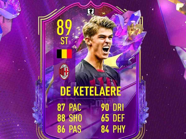 FIFA 23: Charles De Ketelaere Future Stars item leaked to arrive under the promo in Ultimate Team