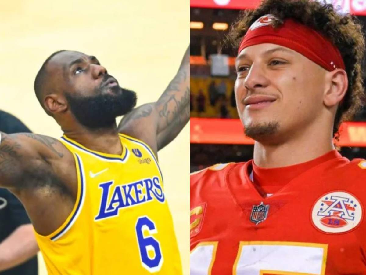 “Goat to Goat” – Patrick Mahomes congratulates NBA Icon LeBron James on becoming the all-time leading scorer