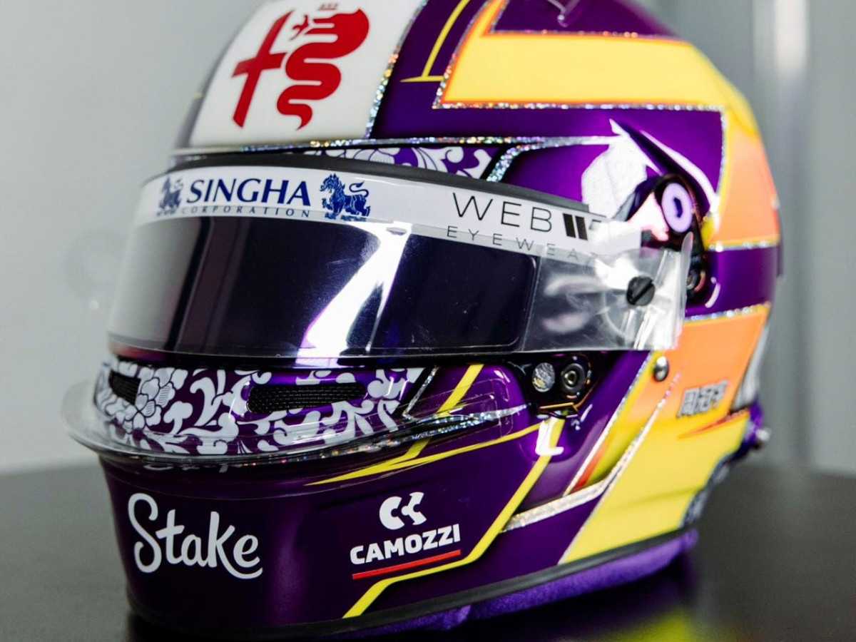 “Helmet design king” – Fans amazed as Zhou Guanyu reveals a stellar rabbit-inspired lid for the 2023 F1 seasons