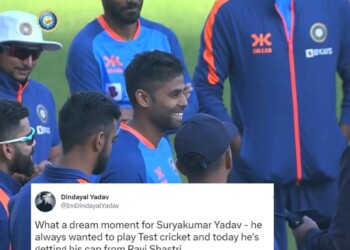 Suryakumar Yadav makes Test debut in BGT series