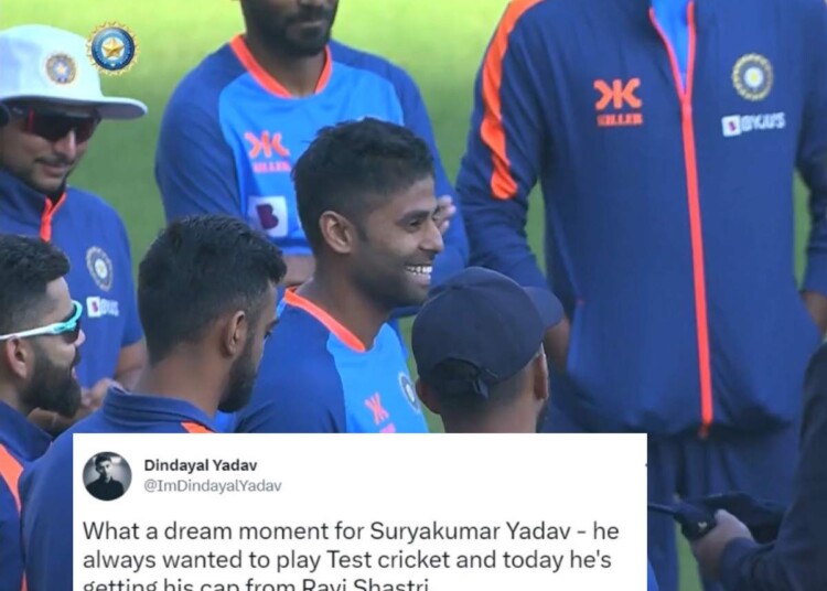 Suryakumar Yadav makes Test debut in BGT series