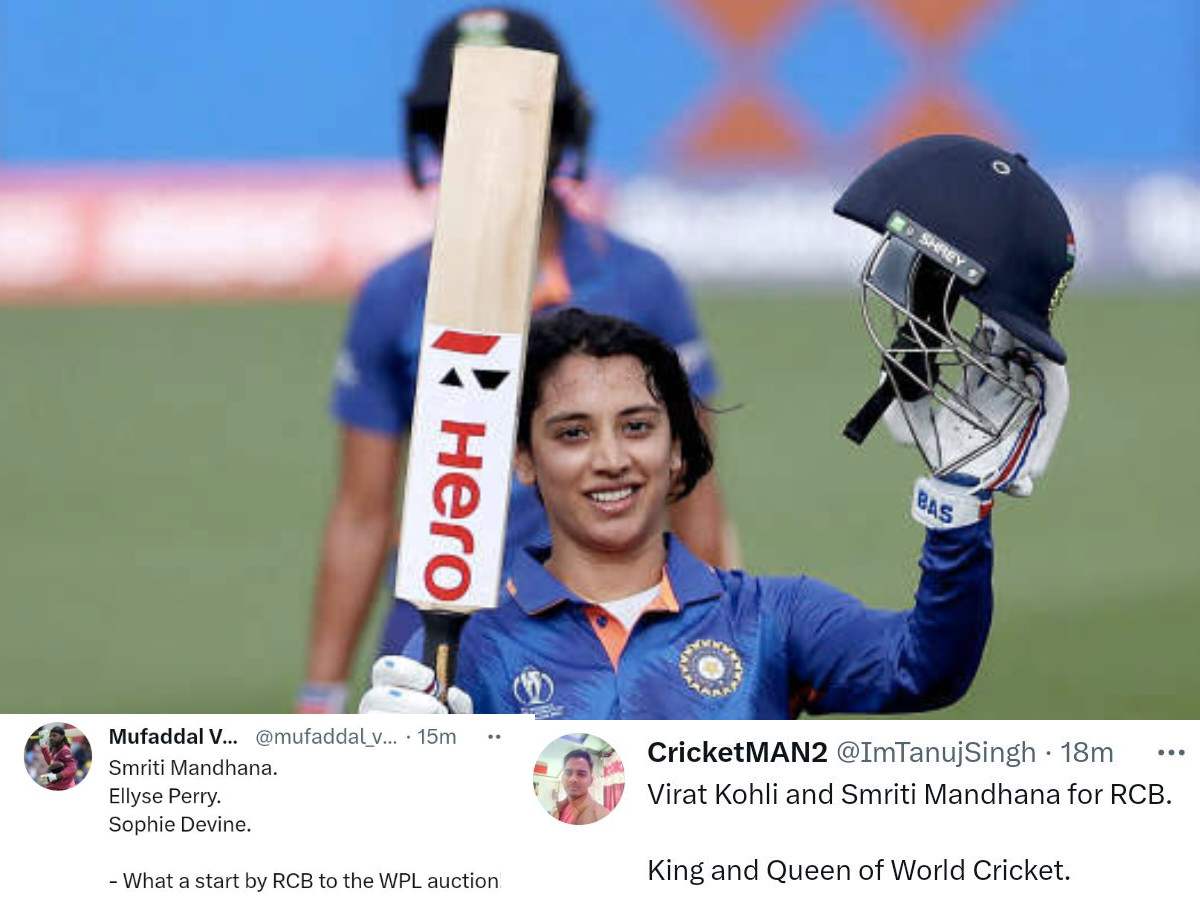 “Best thing RCB ever done”- Twitter goes berserk as RCB ropes in Smriti Mandhana for WPL 2023