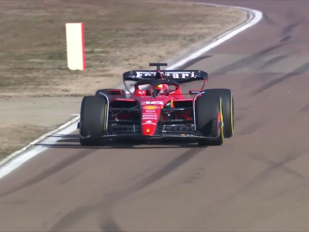 Charles Leclerc in the 2023 Ferrari SF-23