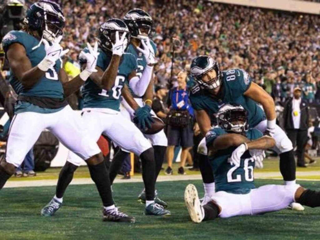 Philadelphia Eagles (Image via The Mirror)