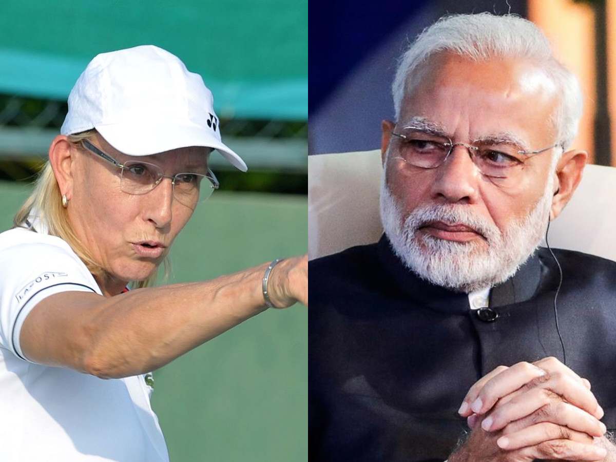 Martina Navratilova criticize Indian PM Narendra Modi for action against BBC