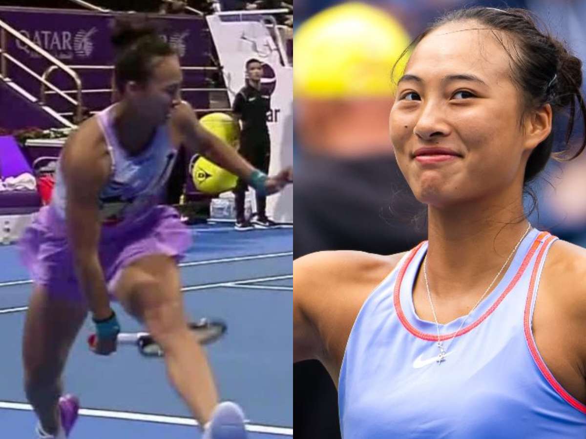 “Shot of the year decided in February,” Qinwen Zheng’s magnificent tweener against Maria Sakkari has social media buzzing