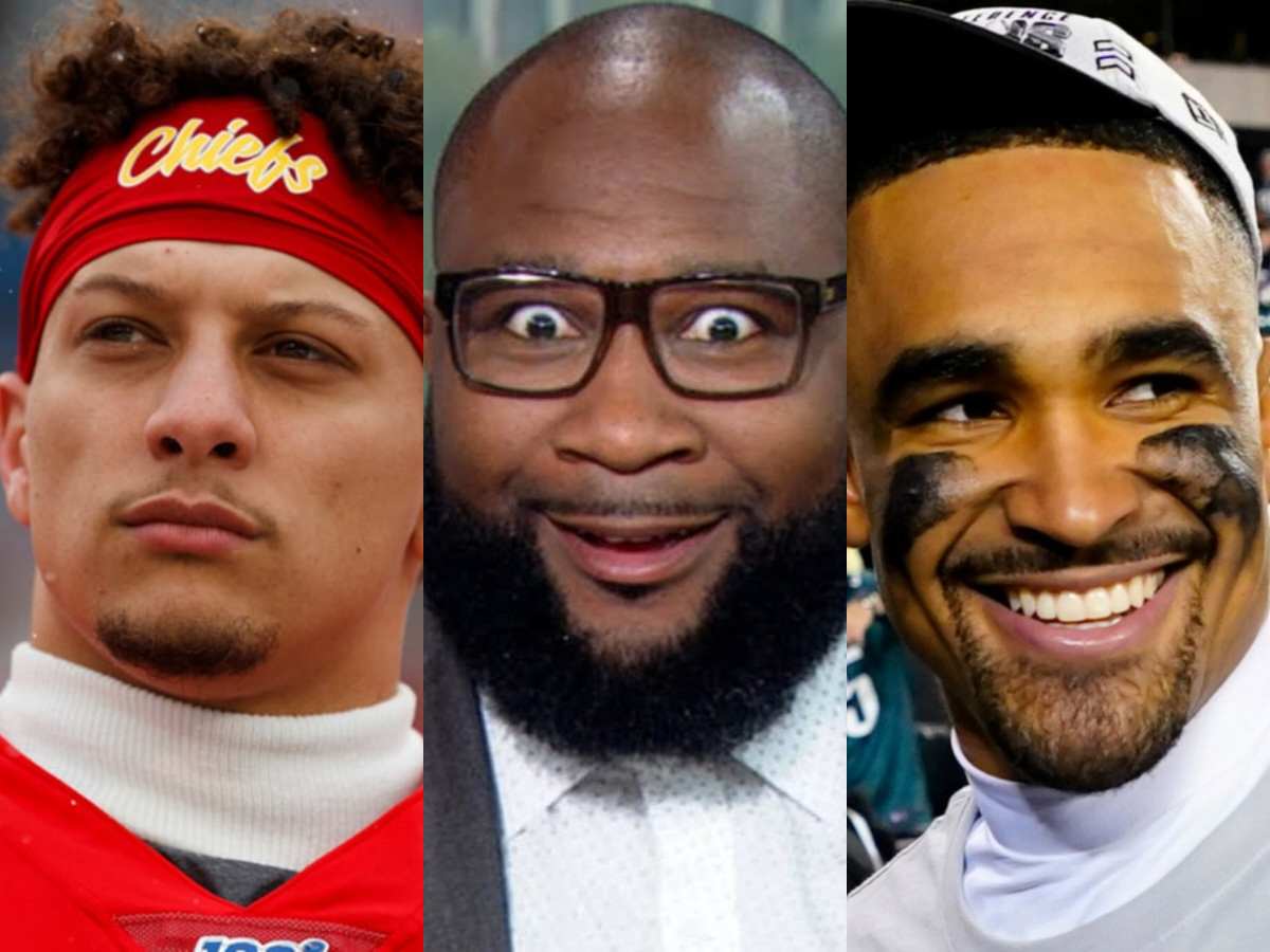 Marcus Spears downplays Patrick Mahomes by hailing Jalen Hurts for his ...