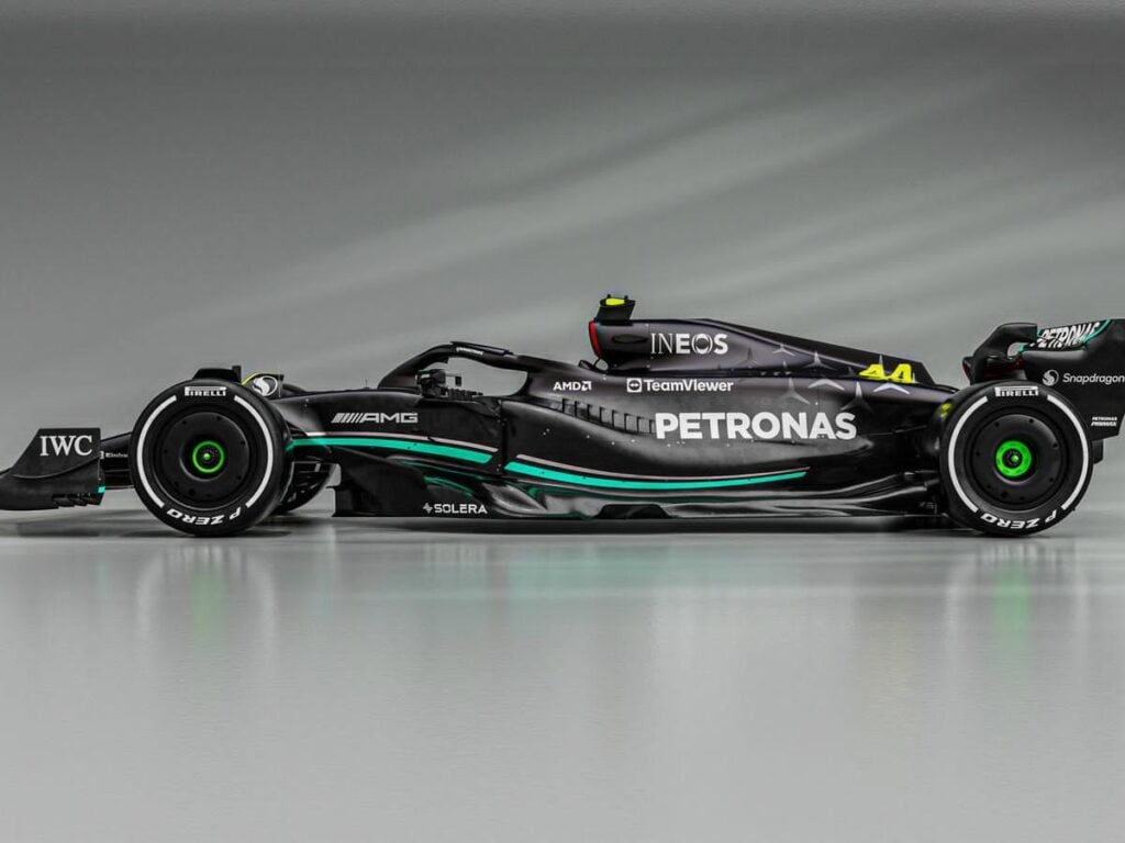 Mercedes F1 team makes a radical change in their car design ahead of