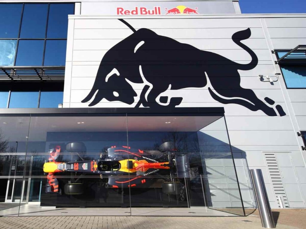 The Red Bull Racing HQ in Milton Keynes