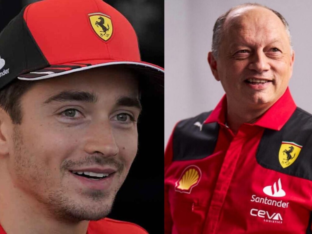 Charles Leclerc (L) | Frederic Vasseur (R)