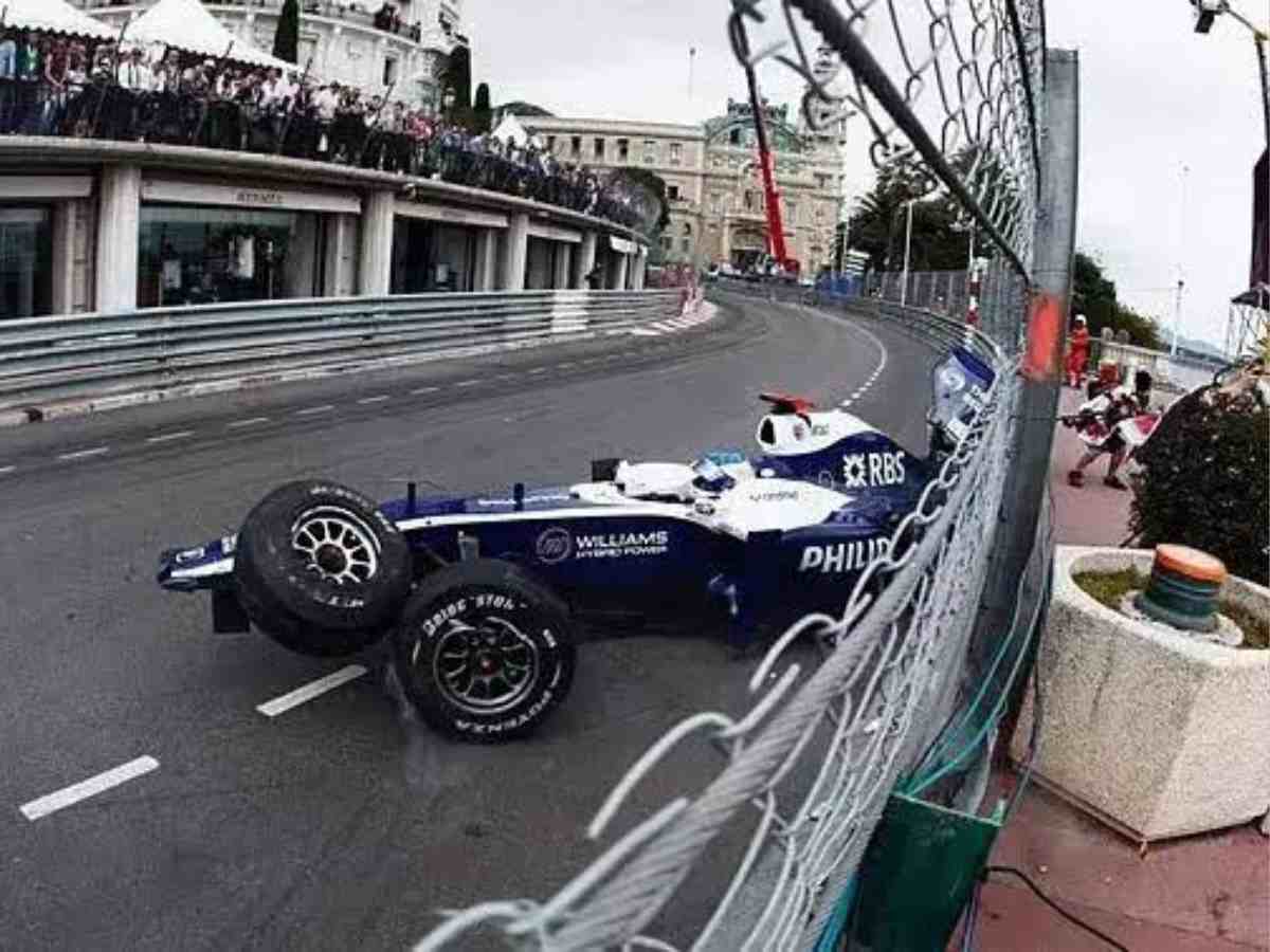 When a loose drain cover destroyed an F1 car during the 2010 Monaco GP