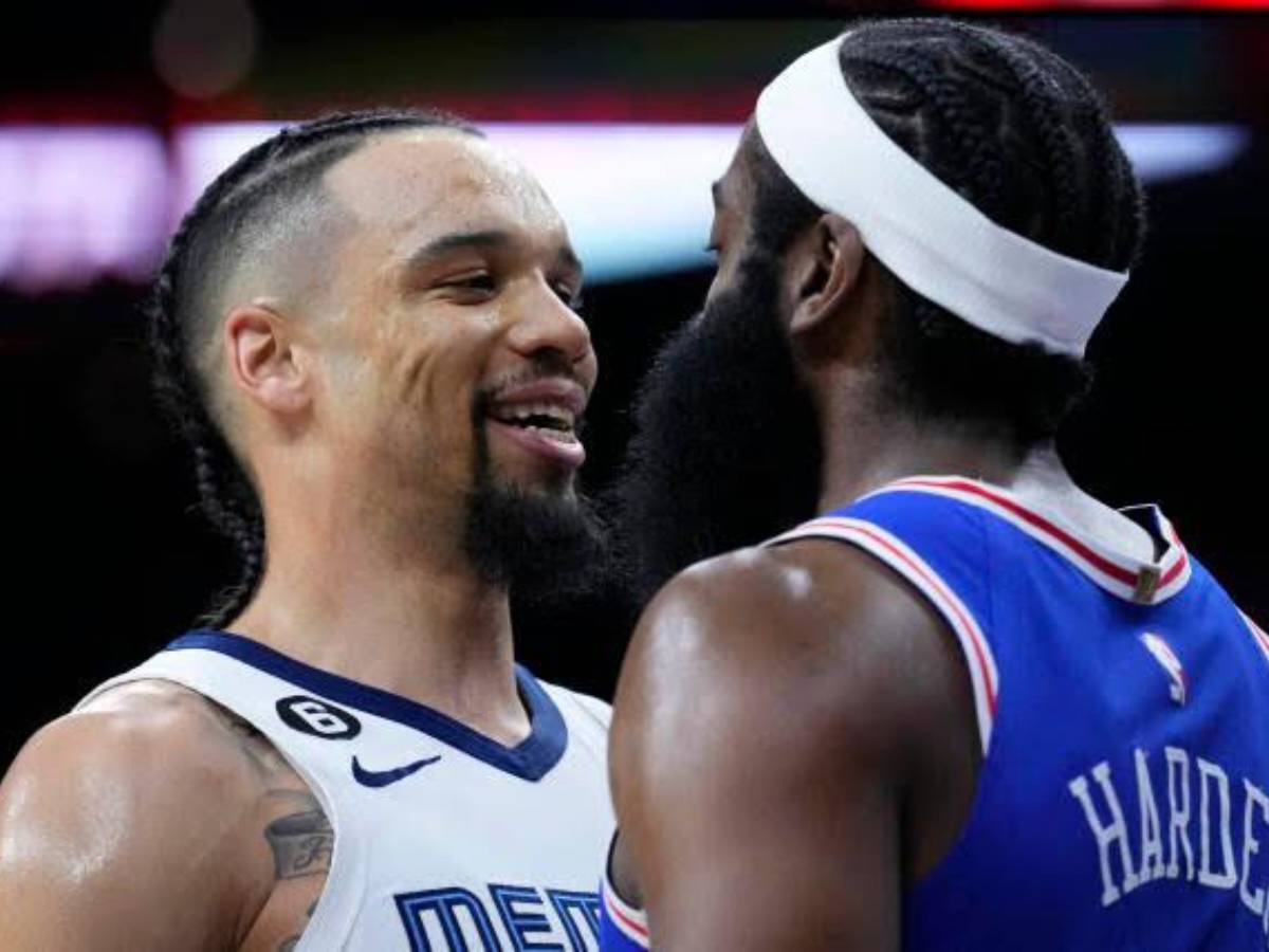 WATCH: Dillon Brooks and James Harden lock heads in Sixers’ win over Grizzlies