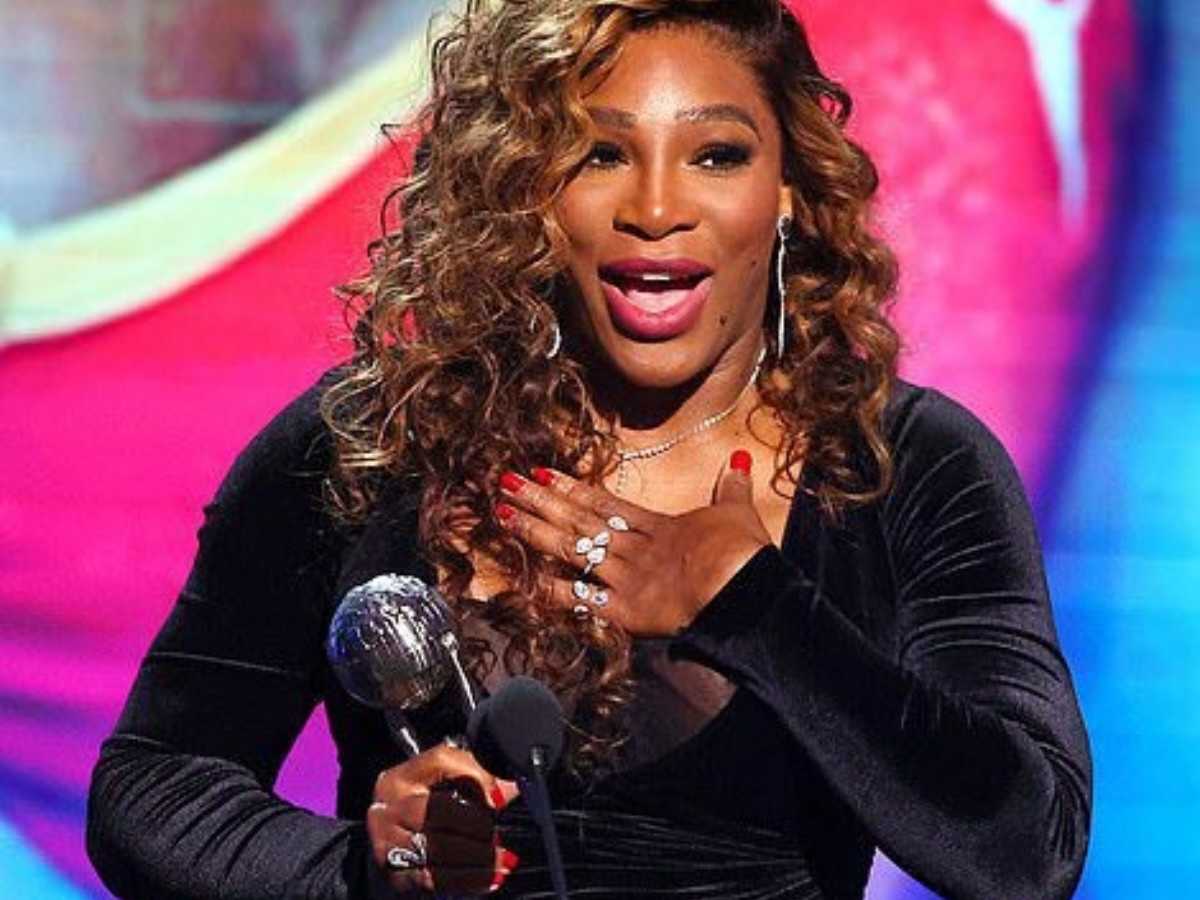 “I haven’t held up a trophy in a long time,” Serena Williams makes a funny acknowledgment after winning the Jackie Robinson Sports Award