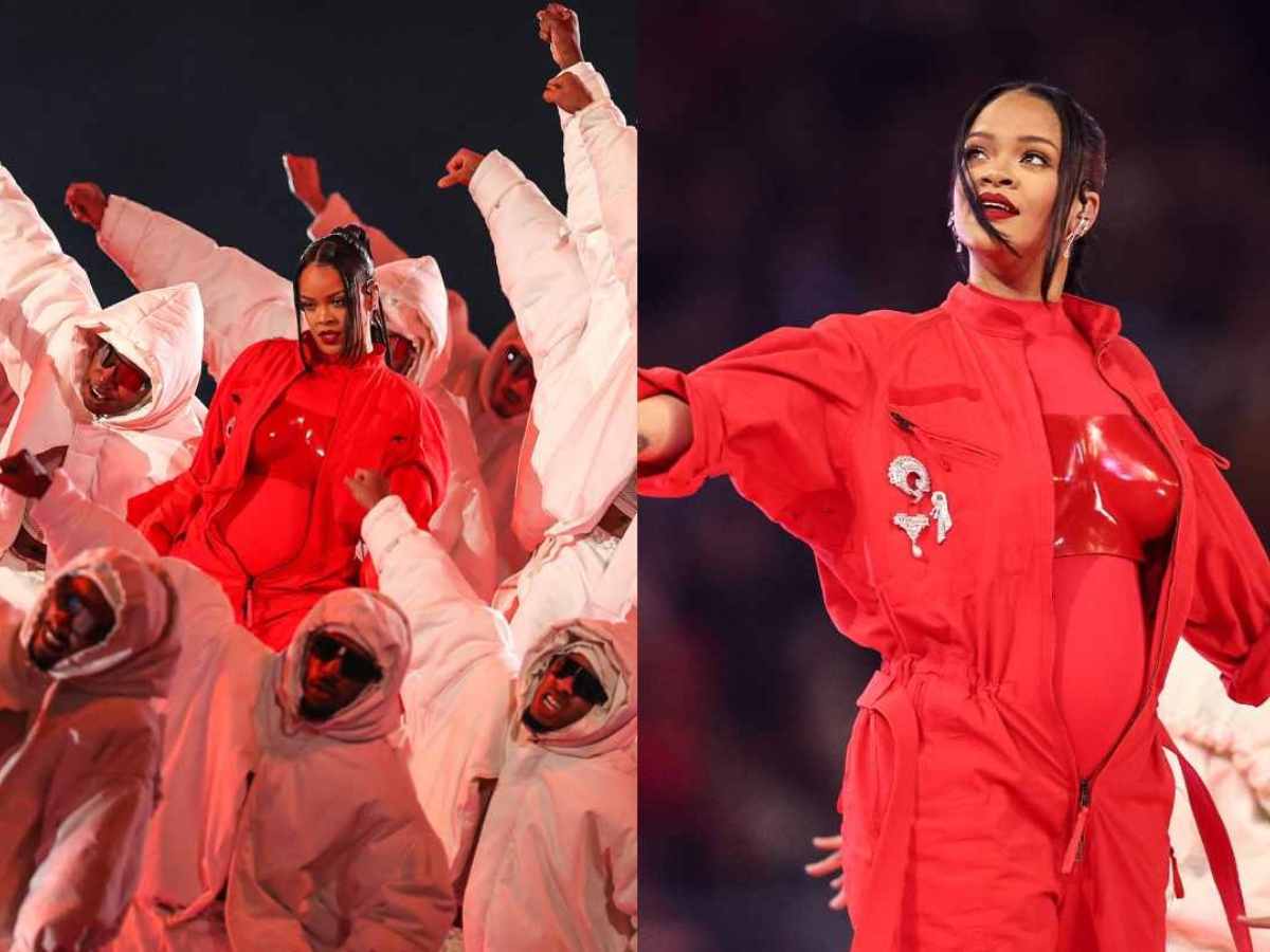 “Is she f**ing pregnant?” – Rihanna sparks pregnancy rumors after an impressive performance at the Super Bowl LVII Halftime show