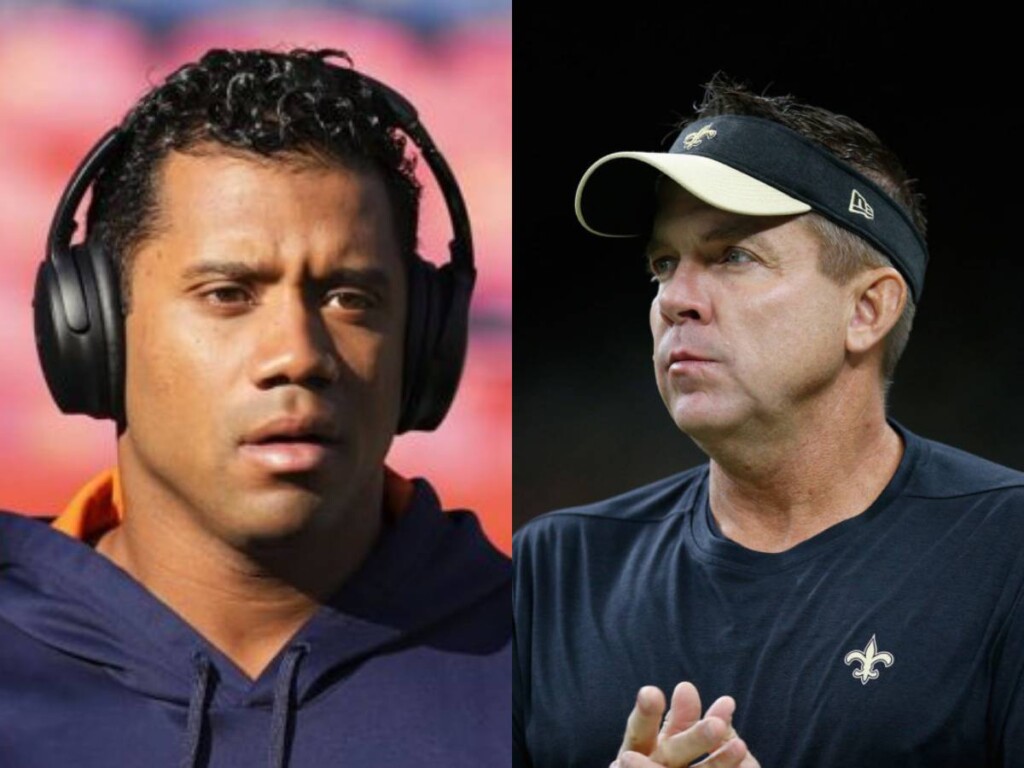 Russell Wilson Sean Payton Saints Broncos