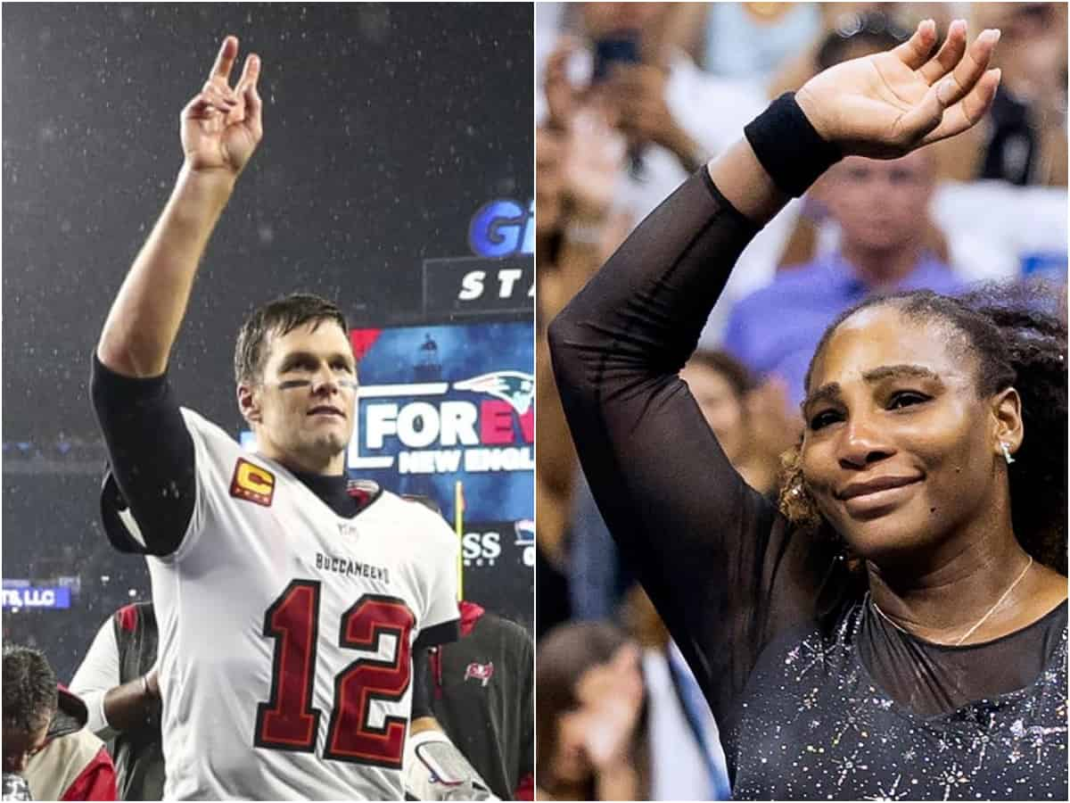 To Tom Brady, with love, from Serena Williams