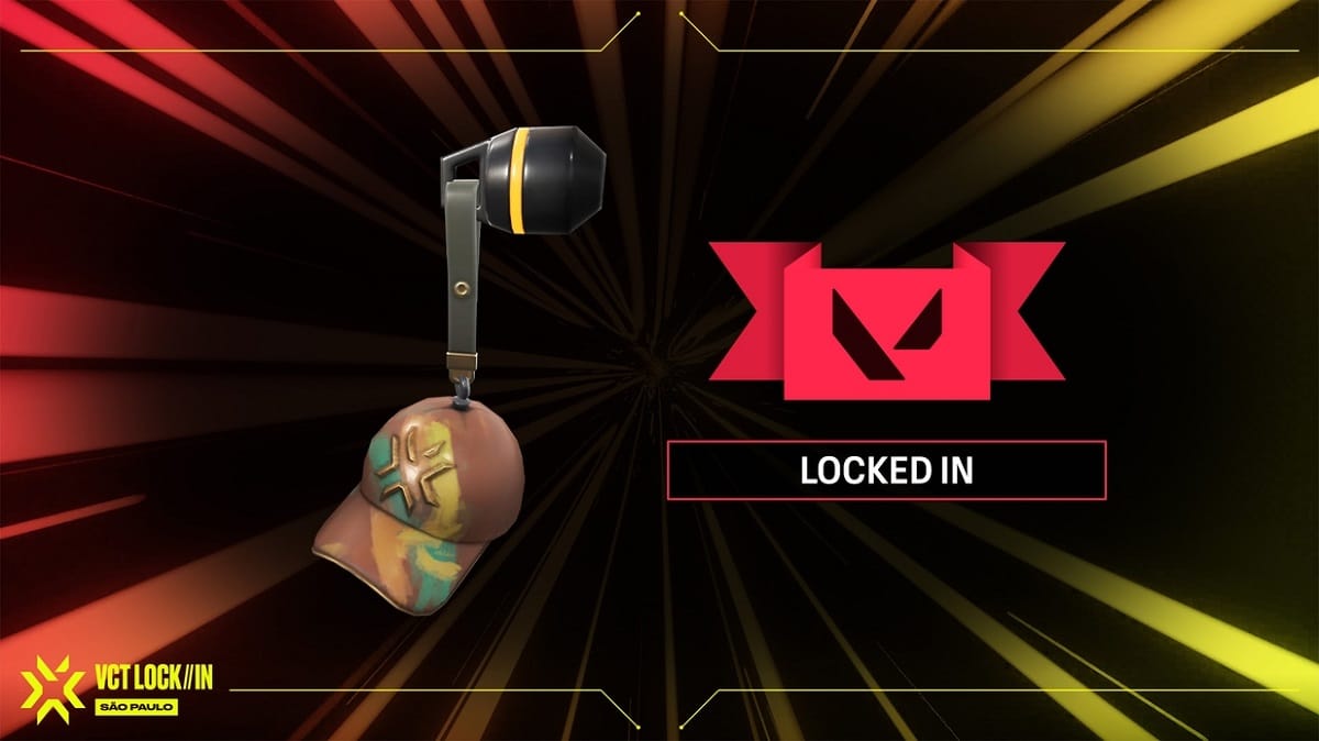 VCT LOCK//IN drops: How to get Locked in the title and Dad hat Gun buddy in Valorant