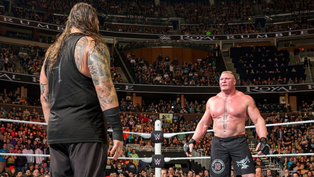 Brock Lesnar with Bray Wyatt