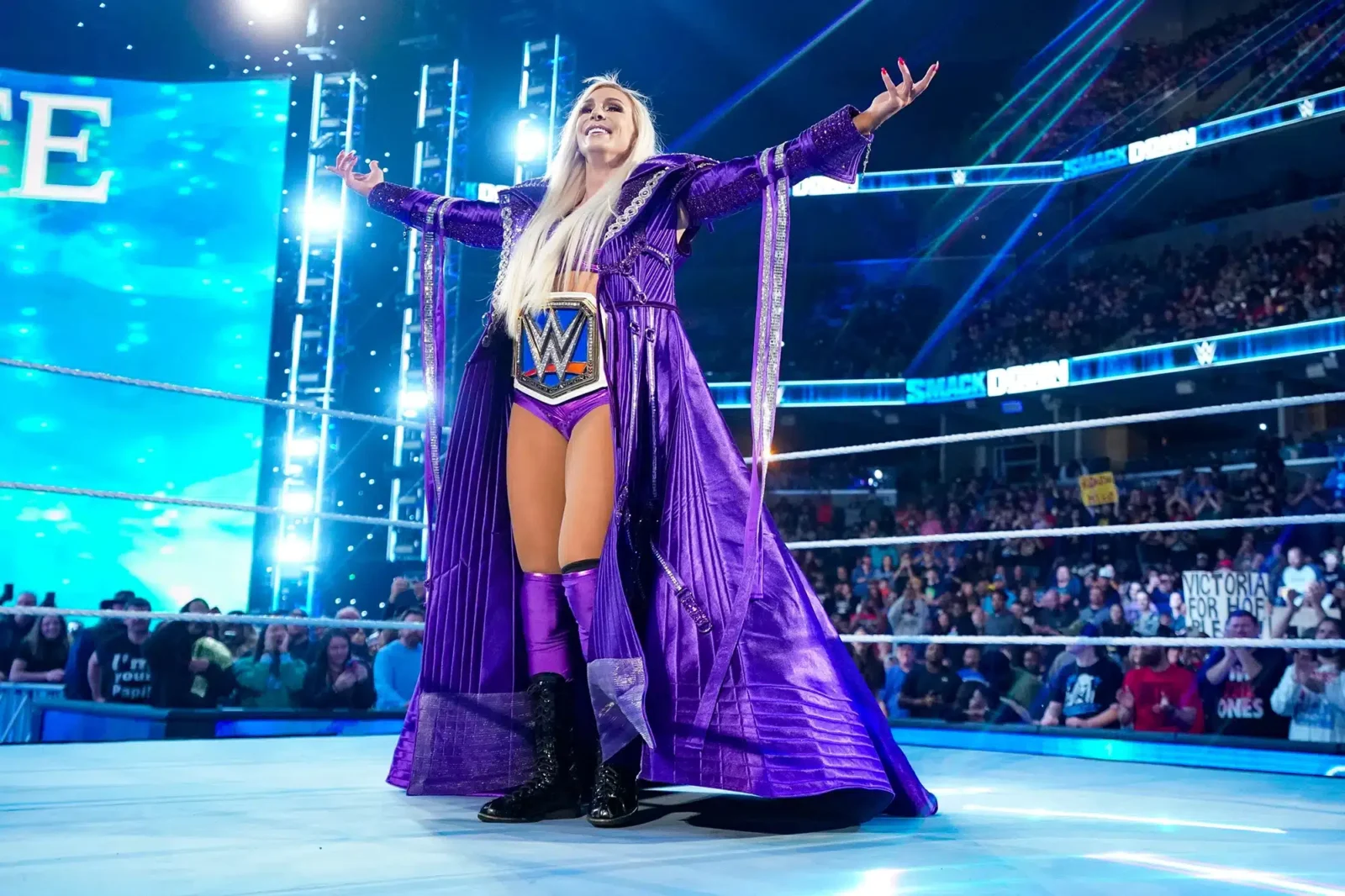 “She’s gorgeous,” 23-year old NXT Superstar would love to main-event WrestleMania with Charlotte Flair