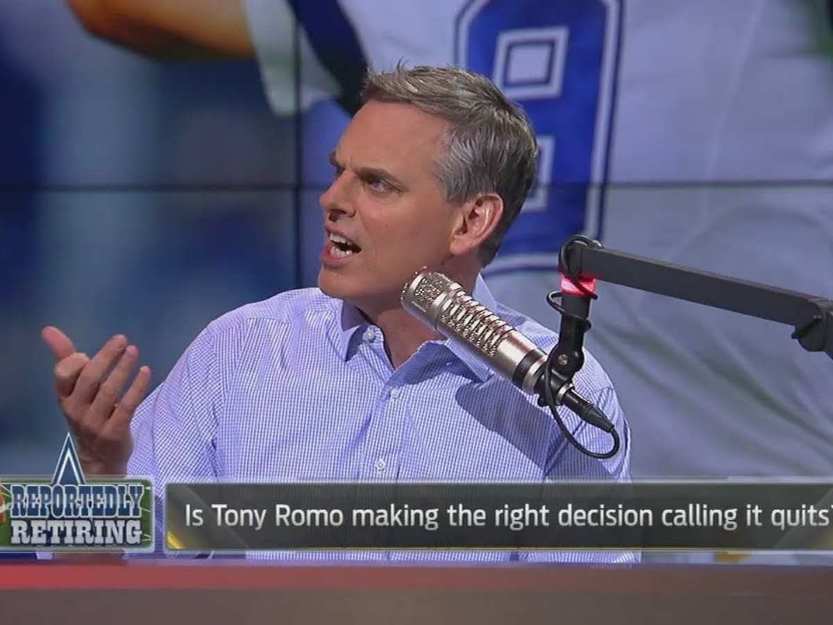 Colin Cowherd CRITICIZES love for golf as cause for NFL Tony Romo’s slippage